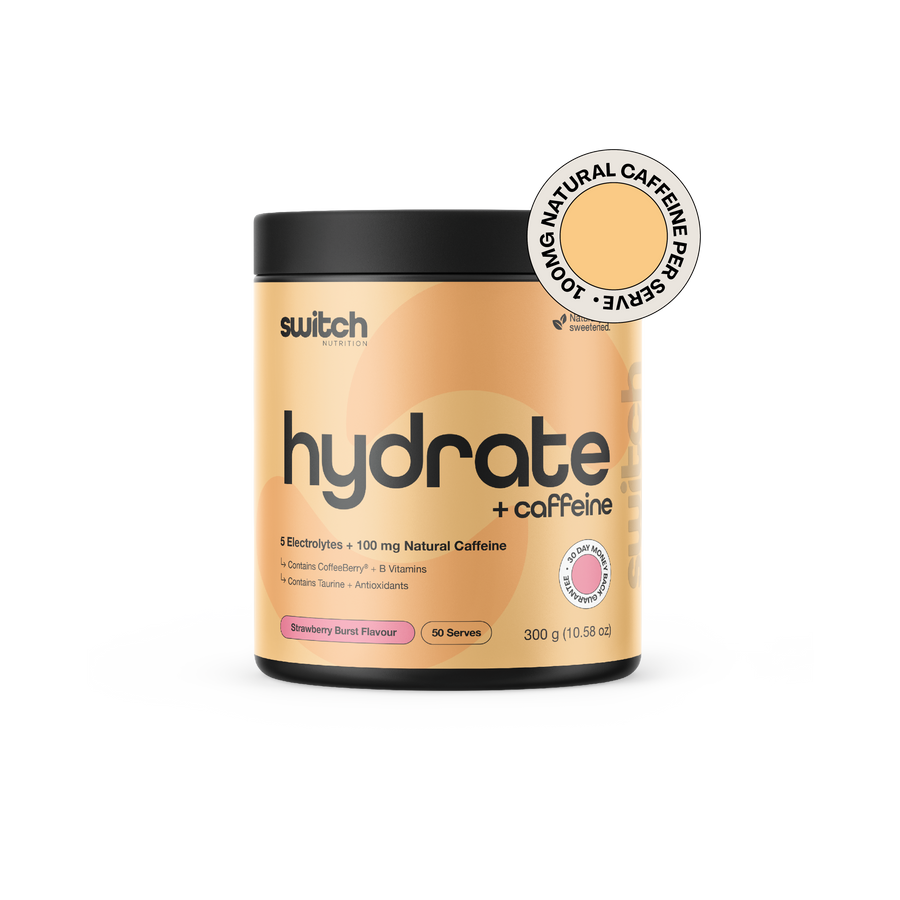 Hydrate + Caffeine
