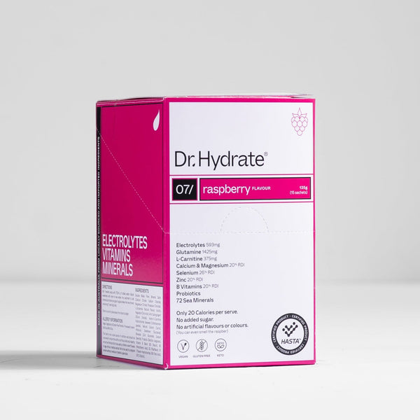 Dr. Hydrate Raspberry Sachet Pack
