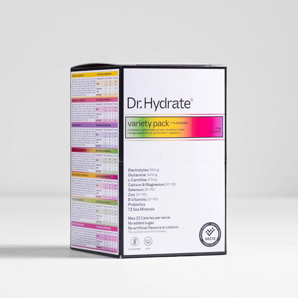 Dr. Hydrate Variety Sachet Pack (7 Flavours)