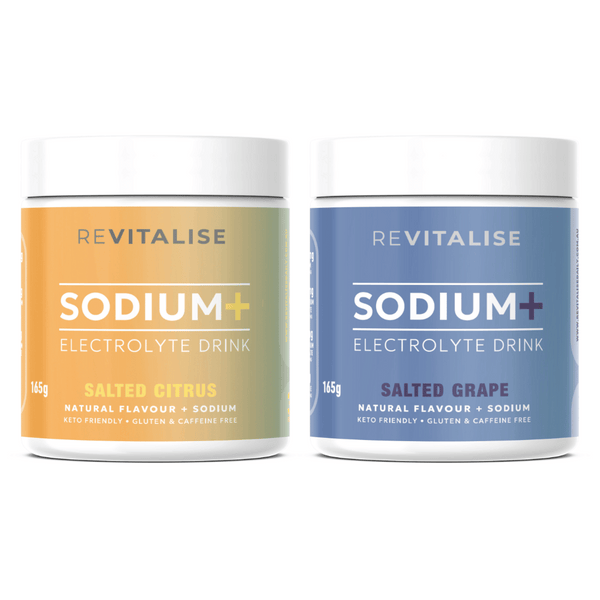 Sodium+ Zero Sugar Electrolytes Twin Pack – 60 Servings