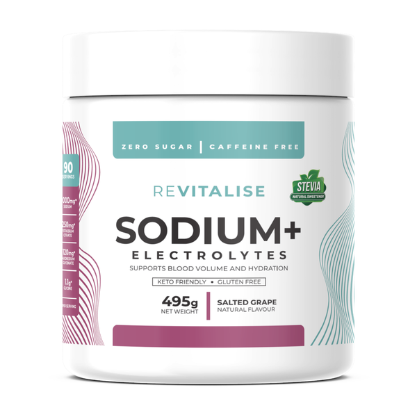 Sodium+ Zero Sugar Electrolytes – Salted Grape image 2